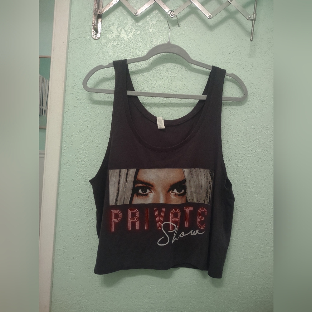 Britney Spears Private Show Graphic Tank Top